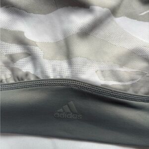 Adidas Gray and White Camouflage Leggings